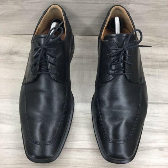 Ecco Derby Oxfords Men\'s EU 45 Black Leather Lace Up Dress Shoes main image 9